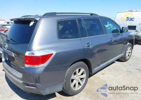 2011 Toyota Highlander Se V6 from USA, damaged, VIN 5TDBK3EH0BS066826